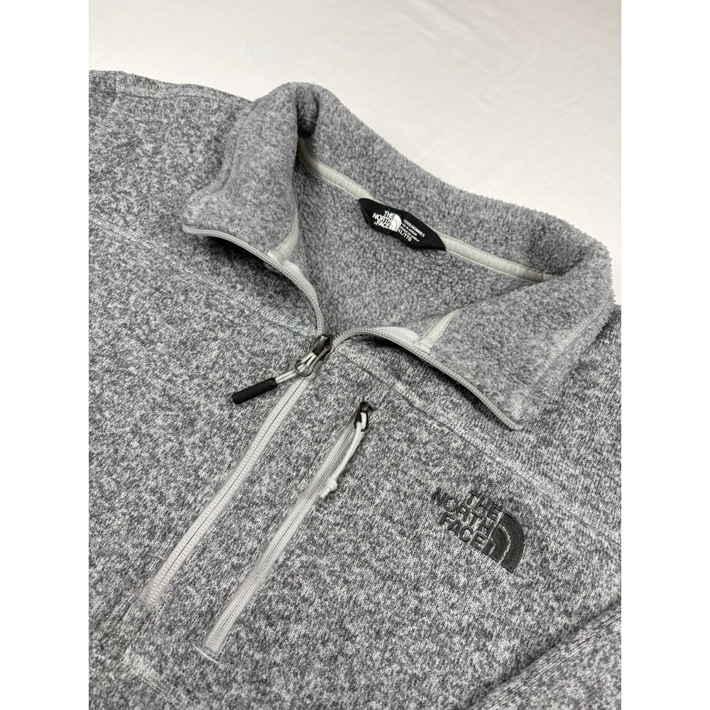 The North Face Gordon Lyons 1/2 Zip Sweater Pullover Mens XL Gray Fleece Outdoor
